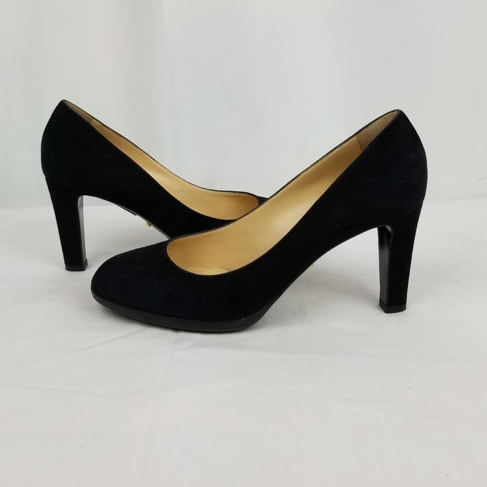 Sergio Rossi Suede Leather Heels Pumps size 38.5 - Picture 8 of 9